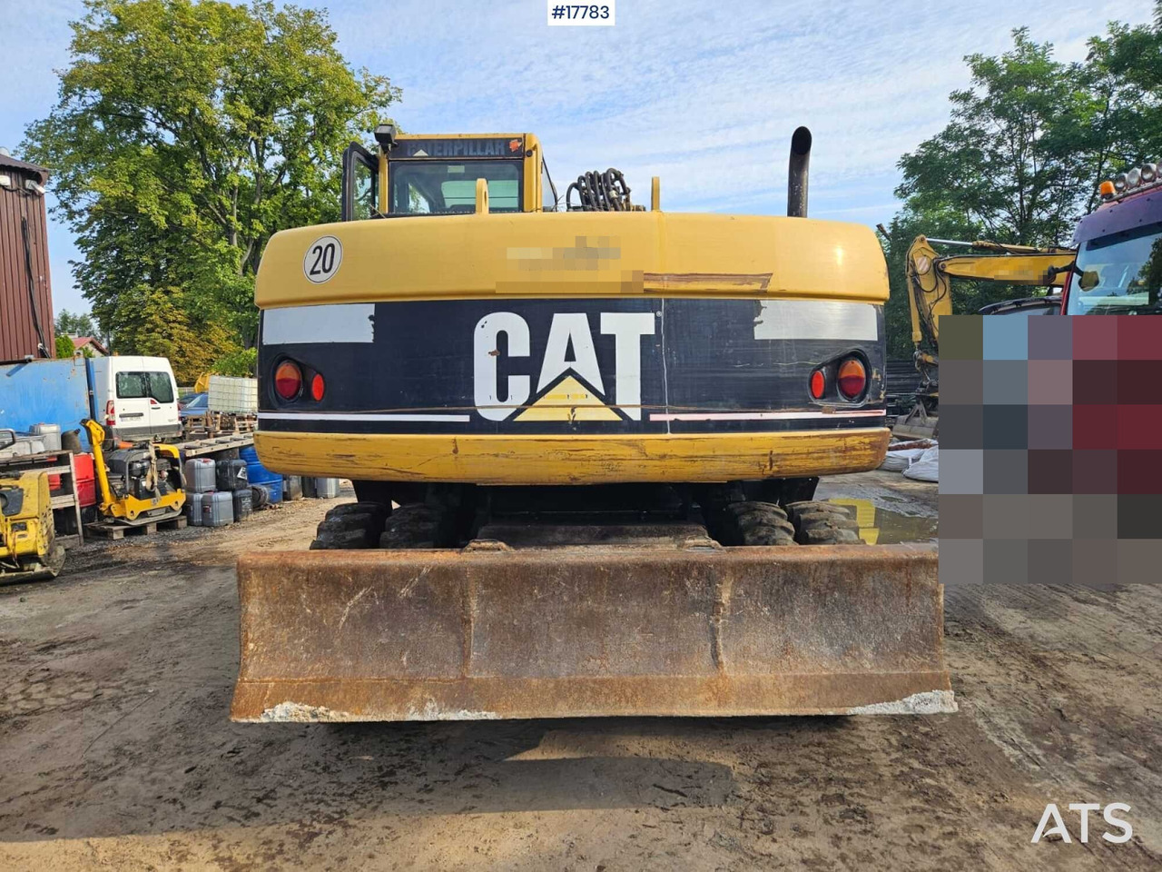 Wheel excavator 2006 CAT M315C: picture 8