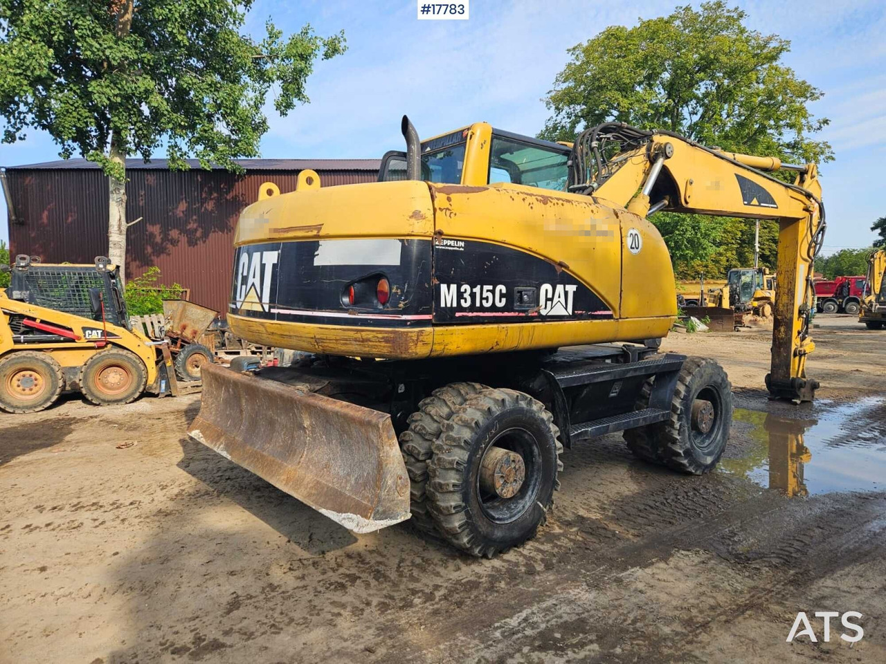 Wheel excavator 2006 CAT M315C: picture 6