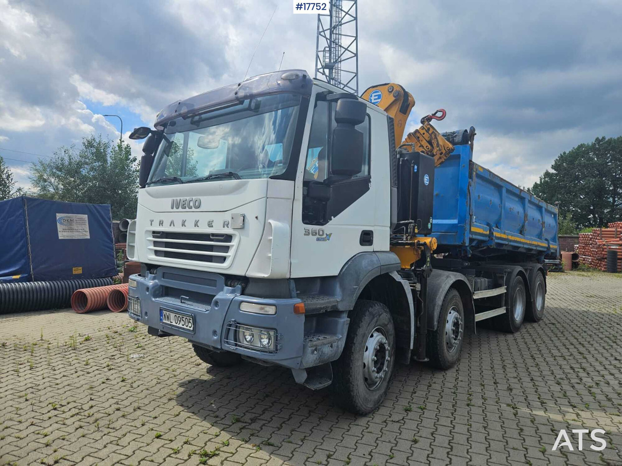 2007 Iveco Trakker +EFFER 210 3s - Crane truck, Tipper: picture 1 2007 Iveco Trakker +EFFER 210 3s - Crane truck, Tipper: picture 1