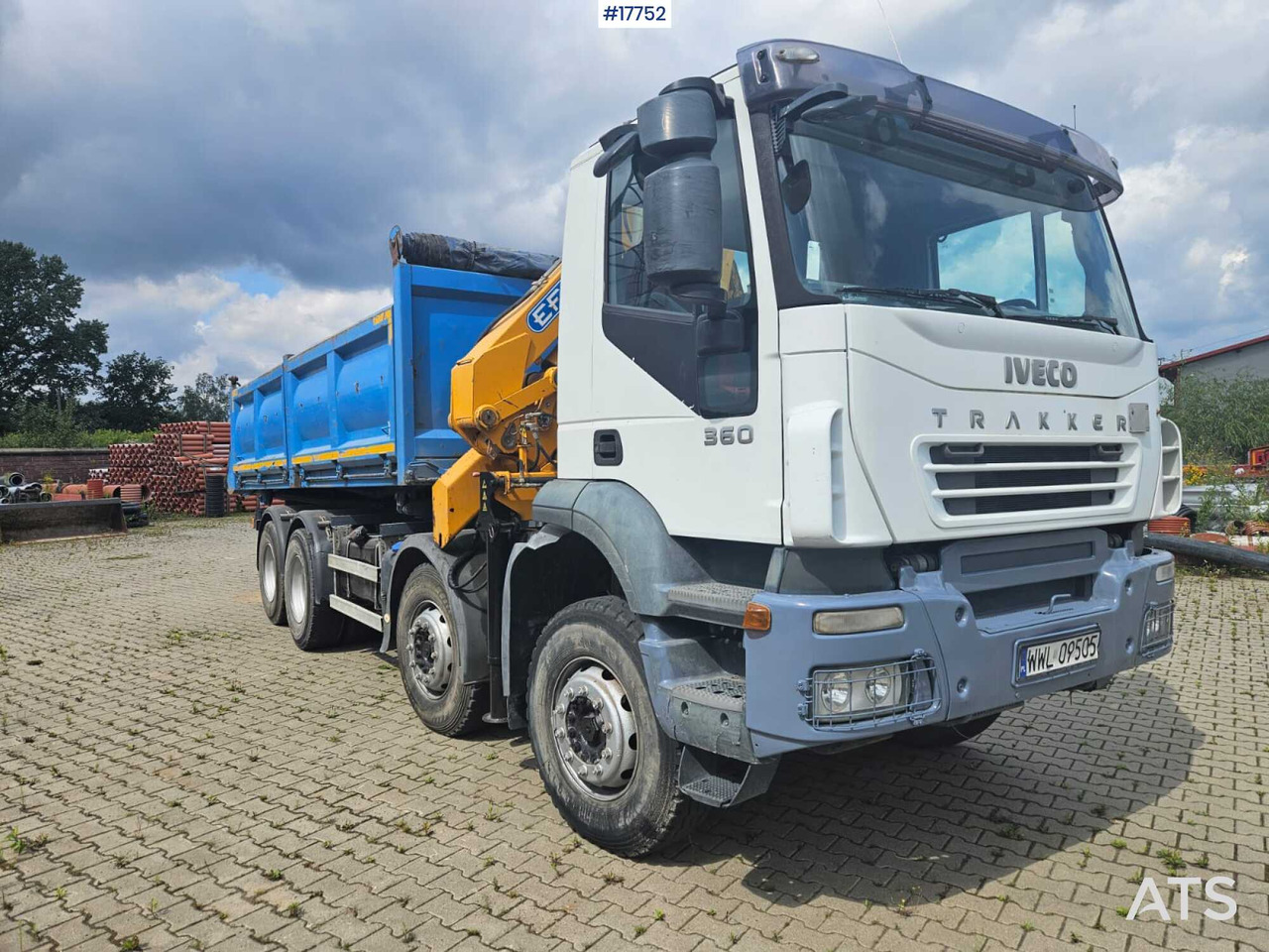 2007 Iveco Trakker +EFFER 210 3s - Crane truck, Tipper: picture 4 2007 Iveco Trakker +EFFER 210 3s - Crane truck, Tipper: picture 4