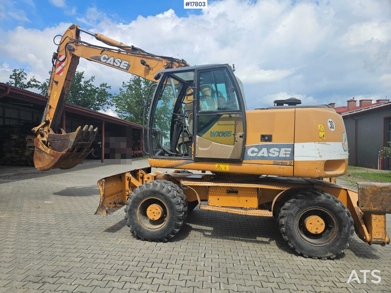 2008 Case WX 165 - Wheel excavator: picture 4 2008 Case WX 165 - Wheel excavator: picture 4