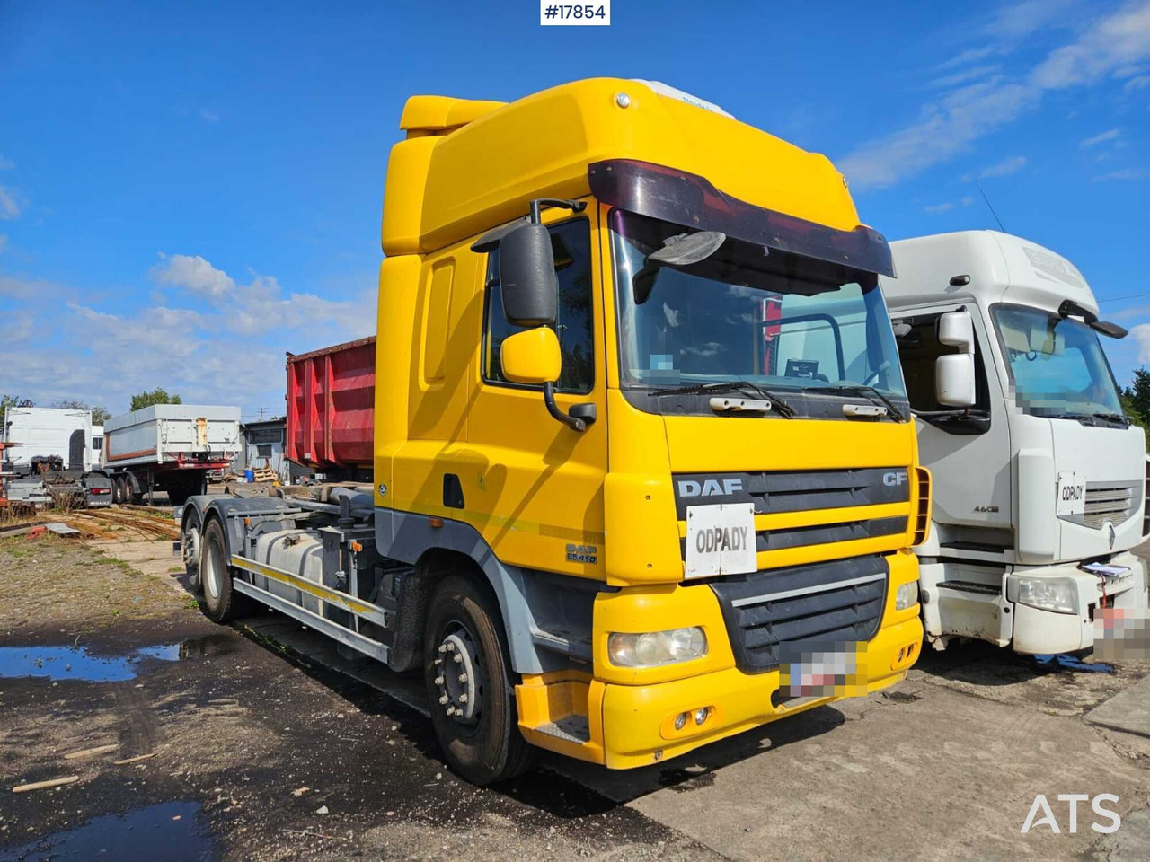 2009 DAF CF 85.410 - Hook lift truck: picture 2 2009 DAF CF 85.410 - Hook lift truck: picture 2