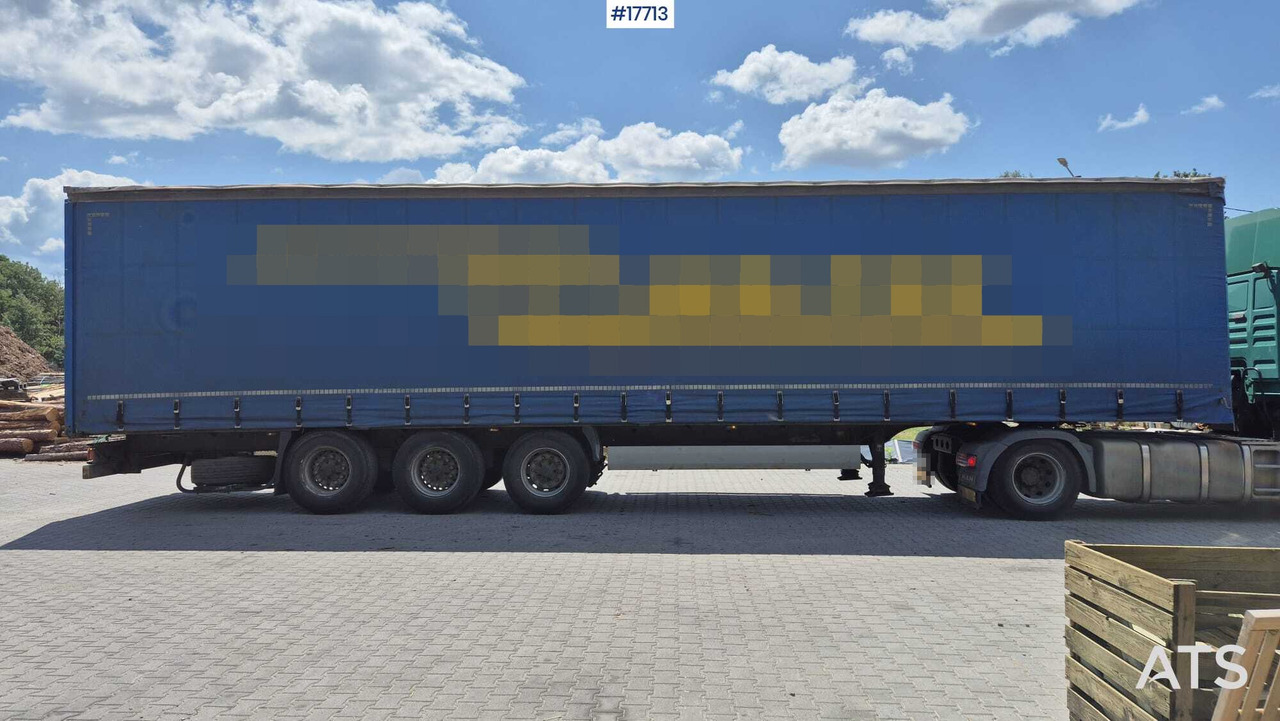 2009 Krone SD - Curtainsider semi-trailer: picture 4 2009 Krone SD - Curtainsider semi-trailer: picture 4