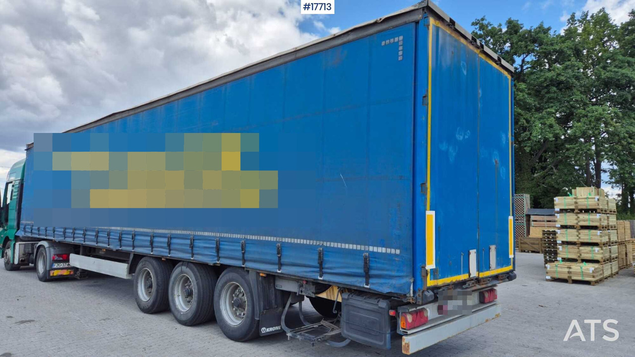2009 Krone SD - Curtainsider semi-trailer: picture 3 2009 Krone SD - Curtainsider semi-trailer: picture 3
