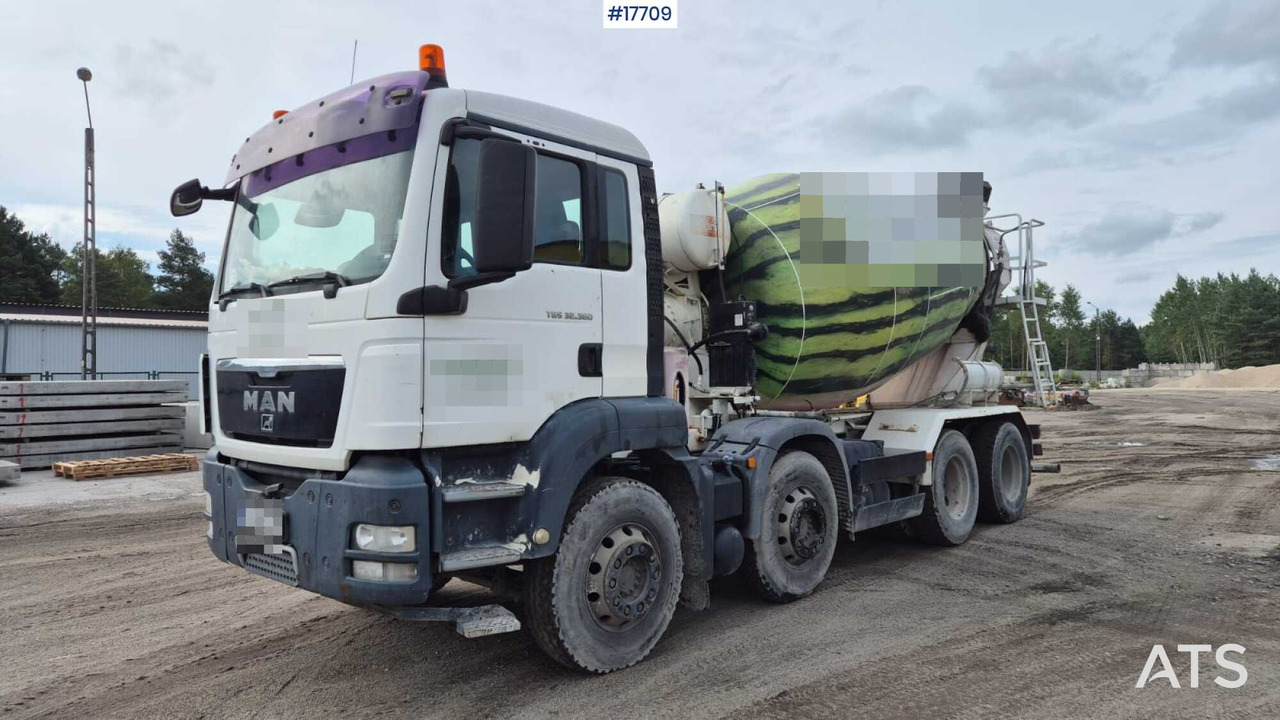 2011 MAN TGS 32.360 - Concrete mixer truck: picture 4 2011 MAN TGS 32.360 - Concrete mixer truck: picture 4