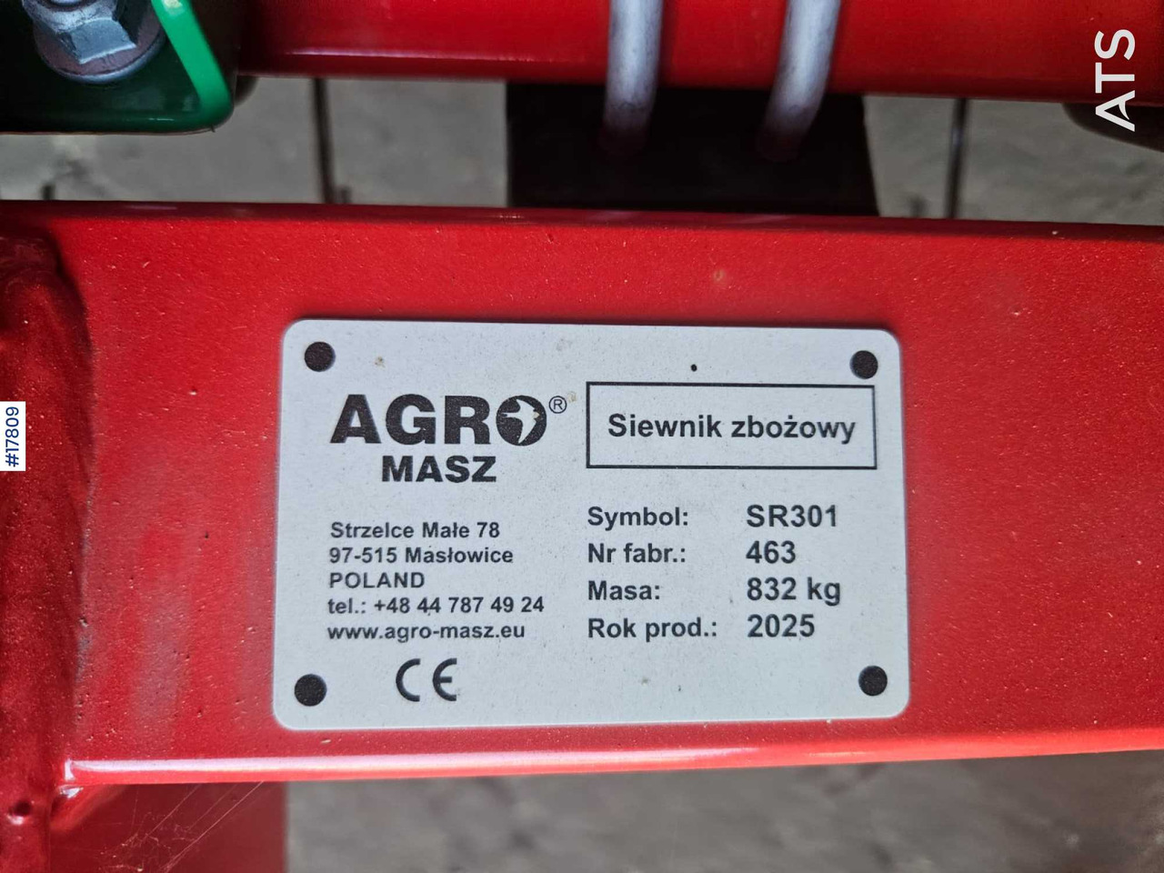 Seed drill 2025 Agromasz SR 301: picture 19