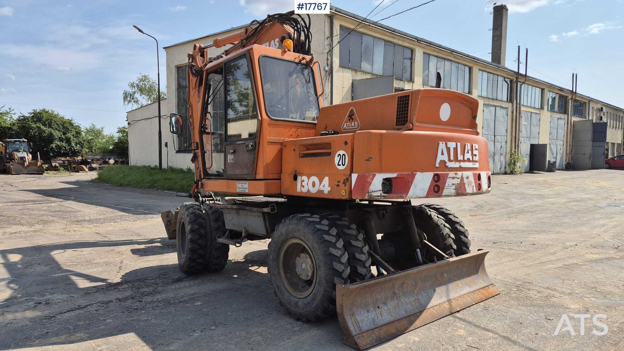 Leasing of  ATLAS 1304 wheeled excavator (1993) ATLAS 1304 wheeled excavator (1993): picture 8