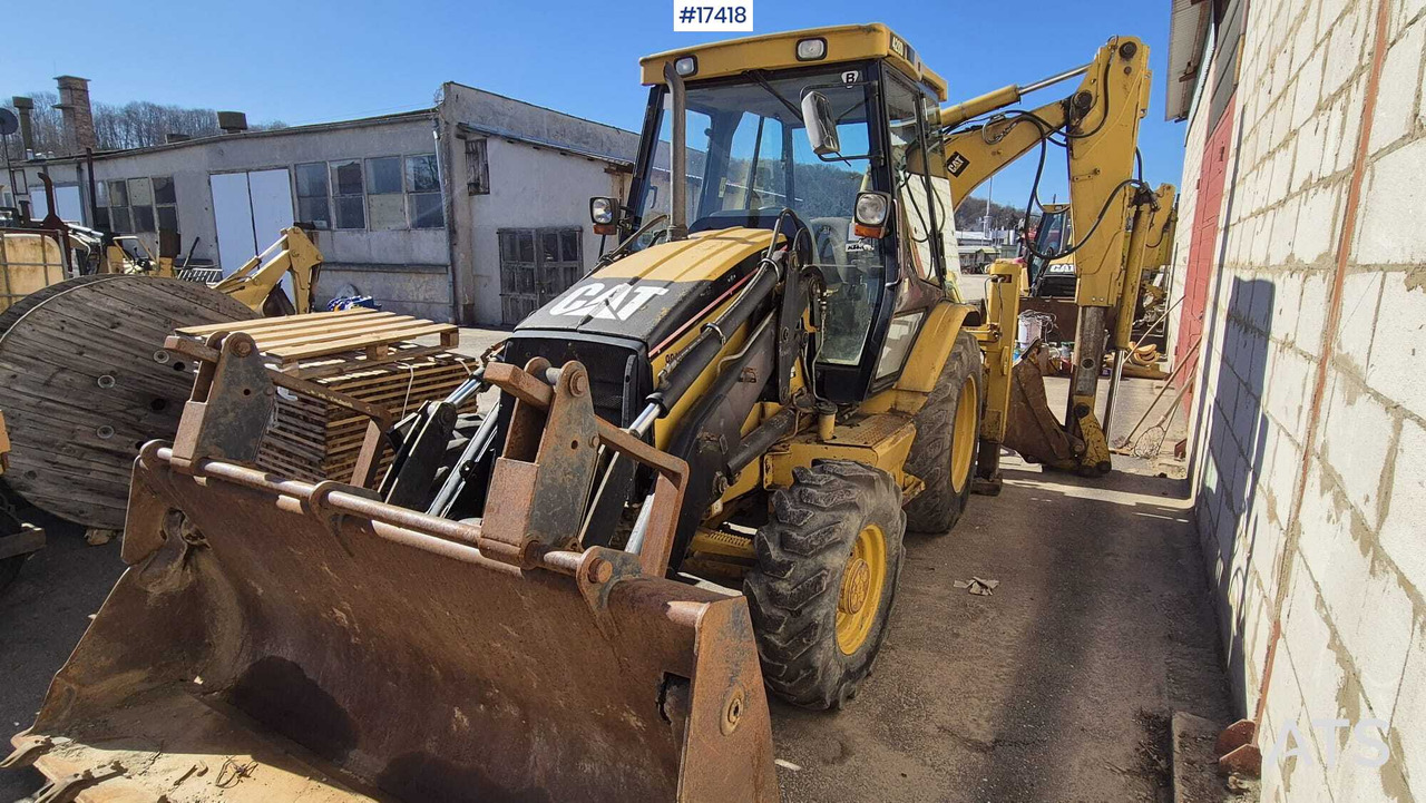 Backhoe loader CATERPILLAR 428 D 4x4 (2004) - Backhoe loader: picture 1 Backhoe loader CATERPILLAR 428 D 4x4 (2004) - Backhoe loader: picture 1