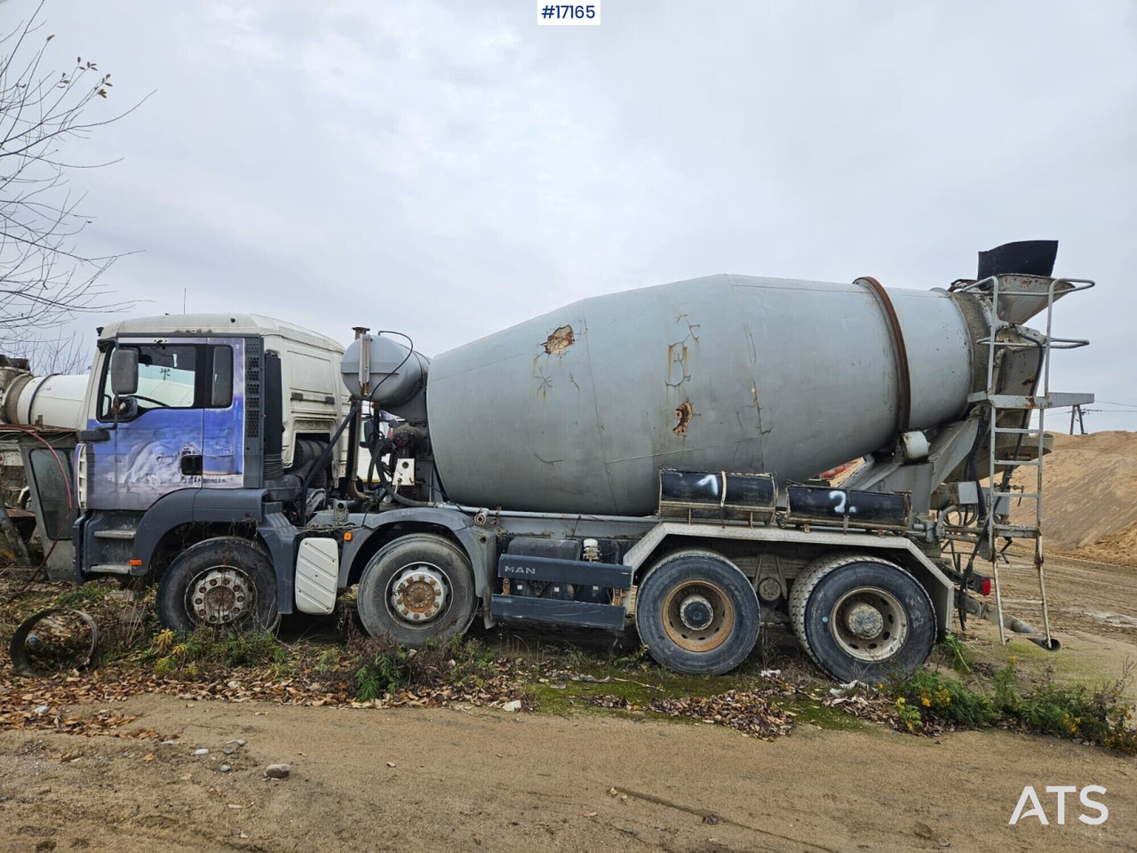 Concrete mixer on MAN TGA chassis (2008) - Concrete mixer truck: picture 1 Concrete mixer on MAN TGA chassis (2008) - Concrete mixer truck: picture 1