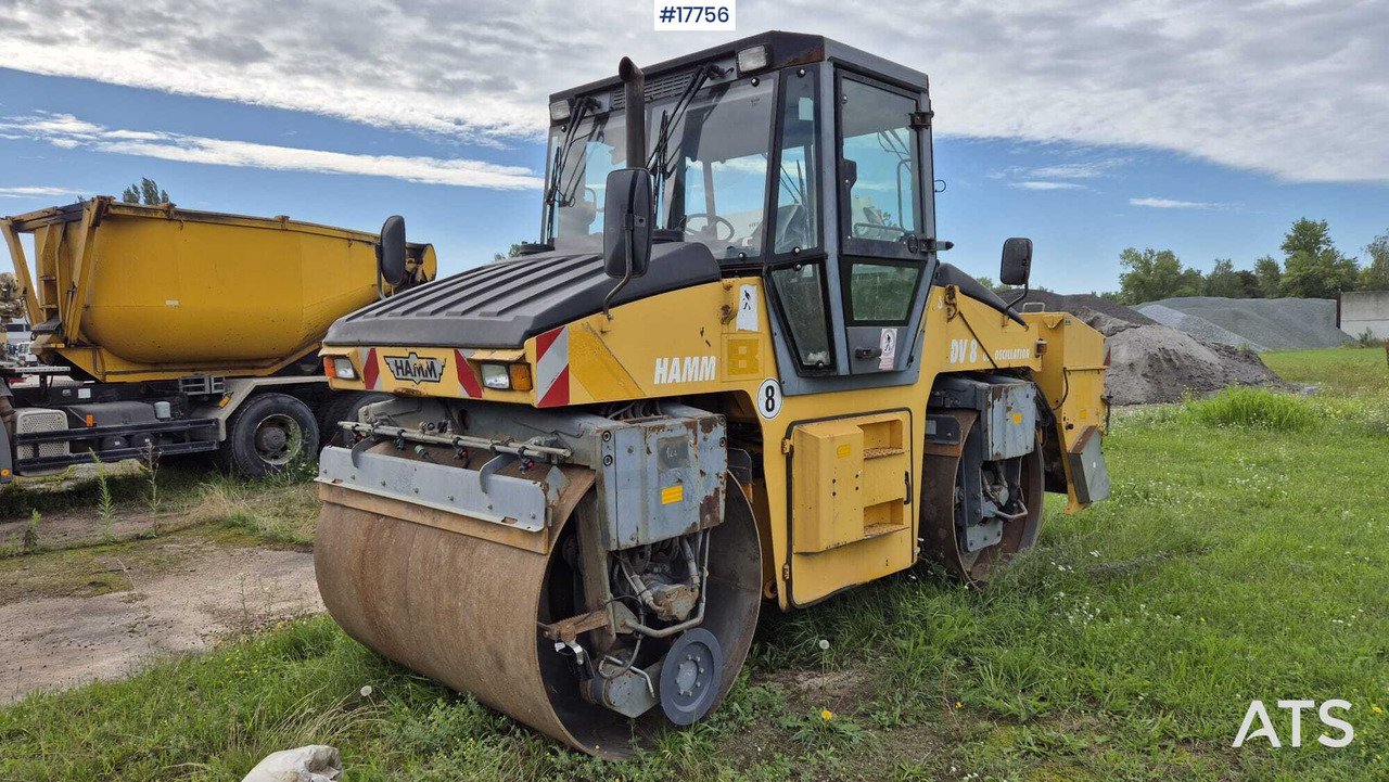 HAMM DV08V Super Road Roller (2004) - Road roller: picture 1 HAMM DV08V Super Road Roller (2004) - Road roller: picture 1