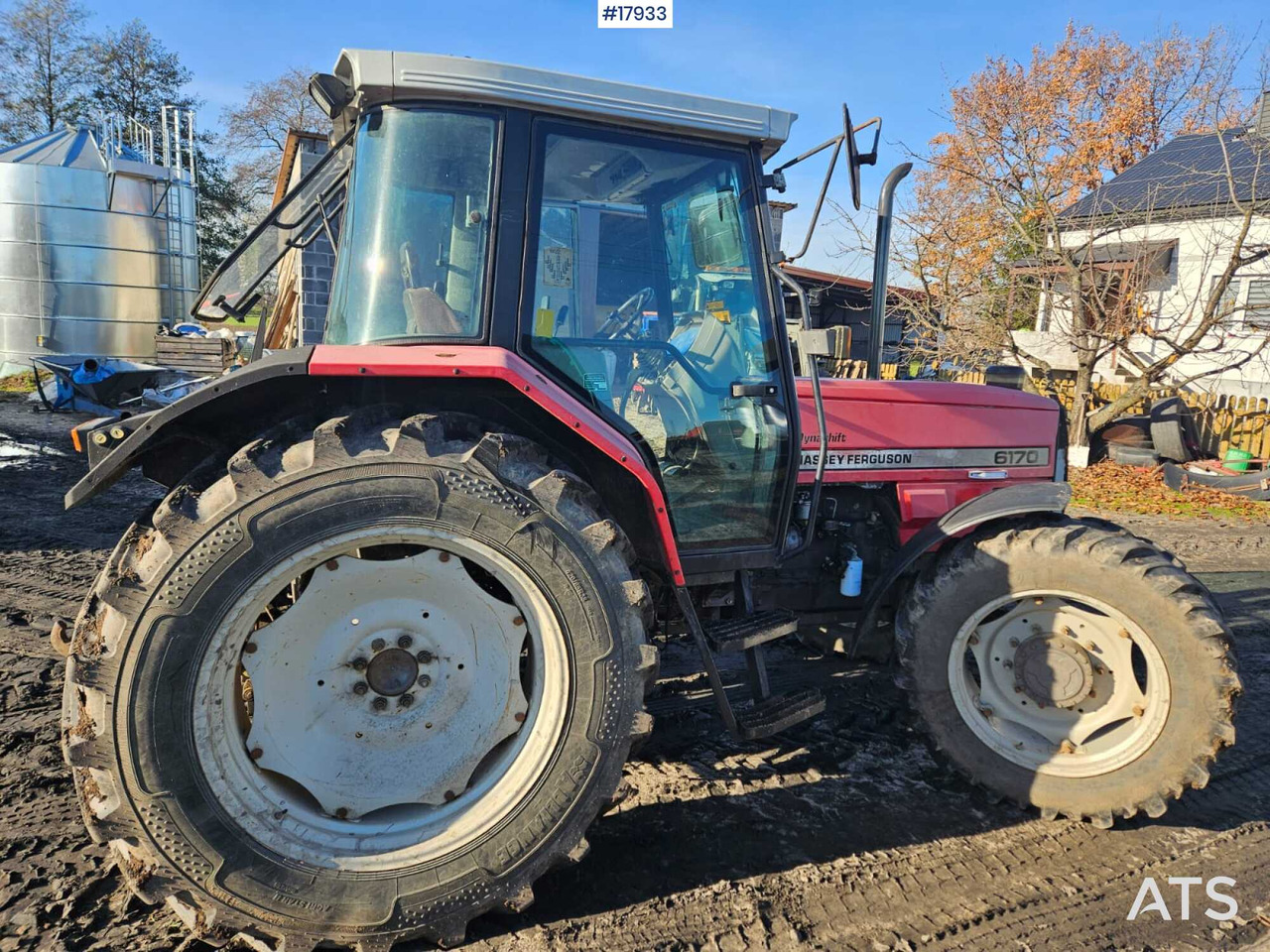 Massey Ferguson 6170 tractor (1995) - Farm tractor: picture 4 Massey Ferguson 6170 tractor (1995) - Farm tractor: picture 4