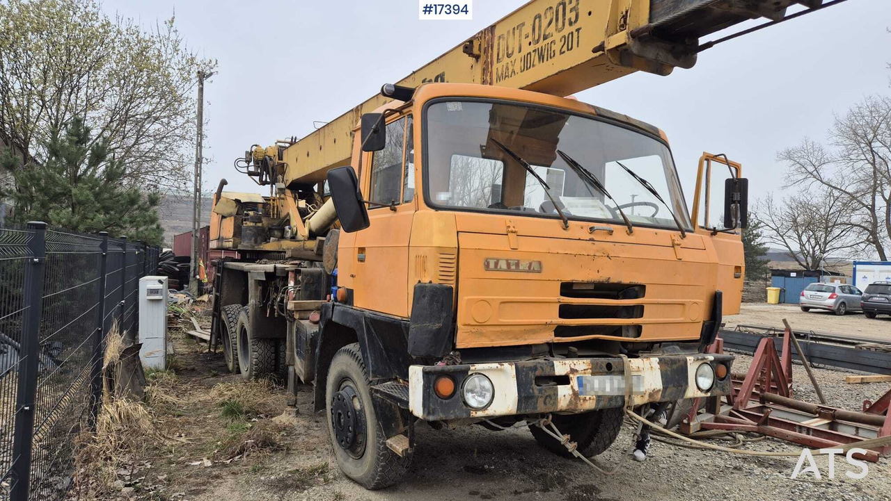 Mobile crane TATRA 815 DUT0203 (1990) - Mobile crane: picture 4 Mobile crane TATRA 815 DUT0203 (1990) - Mobile crane: picture 4