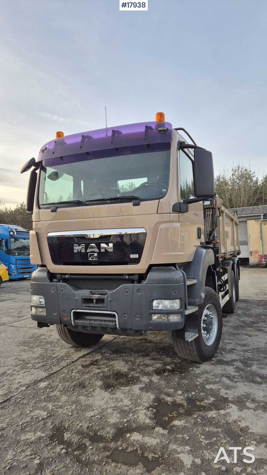 Tipper MAN TGS 33.400 6x4 HDS HIAB 144 DS-2 DUO (2009) - Tipper, Crane truck: picture 3 Tipper MAN TGS 33.400 6x4 HDS HIAB 144 DS-2 DUO (2009) - Tipper, Crane truck: picture 3