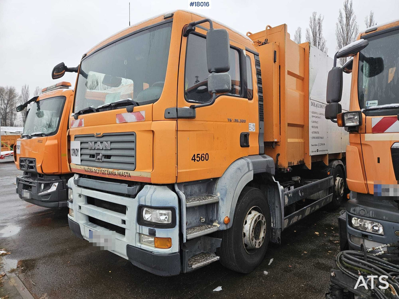 Truck MAN TGA 26.320 (2007) with EKOCEL MEDIUM XL garbage truck body. - Garbage truck: picture 1 Truck MAN TGA 26.320 (2007) with EKOCEL MEDIUM XL garbage truck body. - Garbage truck: picture 1