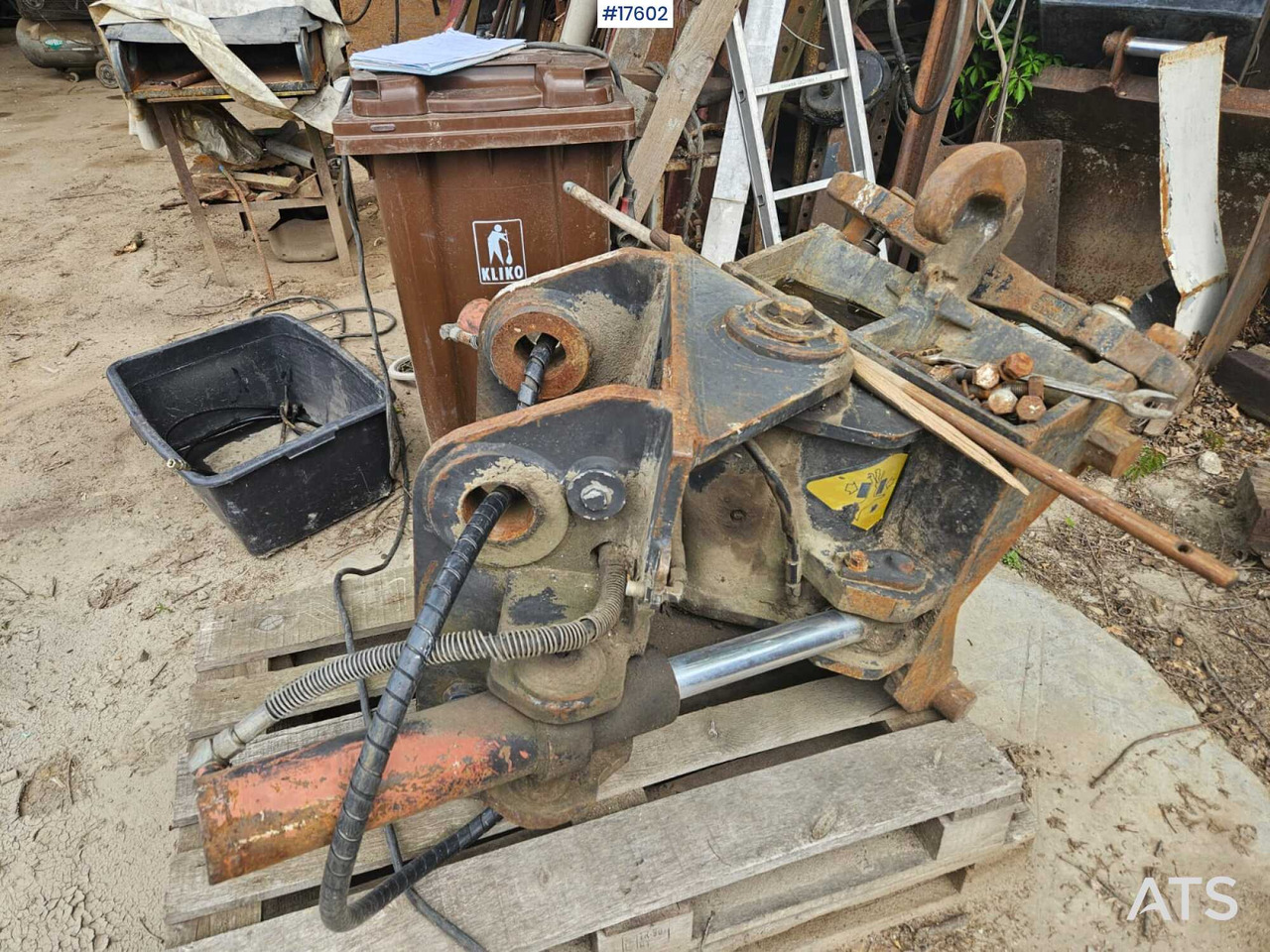 Quick coupler for Construction machinery Verachtert CW 40: picture 1