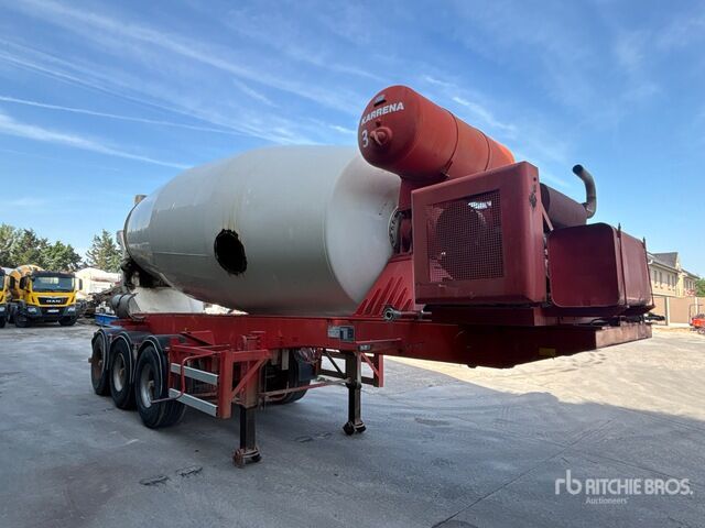 2002 ATM Karrena Tri/A 15 m3 Mixer Trailer - Concrete mixer semi-trailer: picture 4 2002 ATM Karrena Tri/A 15 m3 Mixer Trailer - Concrete mixer semi-trailer: picture 4