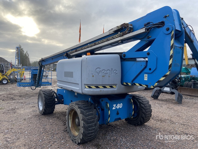 2007 Genie Z80/60 4WD Diesel Articulating Boom Lift - Articulated boom: picture 3 2007 Genie Z80/60 4WD Diesel Articulating Boom Lift - Articulated boom: picture 3