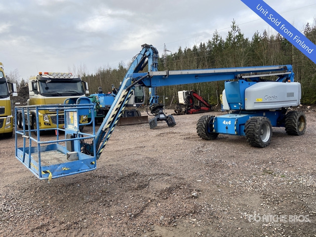 2007 Genie Z80/60 4WD Diesel Articulating Boom Lift - Articulated boom: picture 5 2007 Genie Z80/60 4WD Diesel Articulating Boom Lift - Articulated boom: picture 5