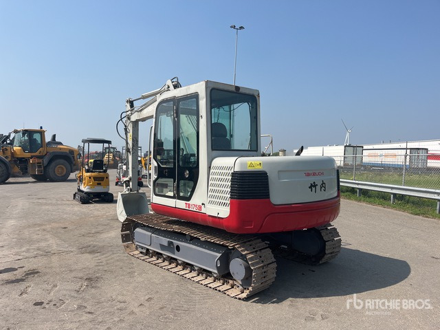 2013 Takeuchi TB175C Tracked Excavator - Crawler excavator: picture 3 2013 Takeuchi TB175C Tracked Excavator - Crawler excavator: picture 3