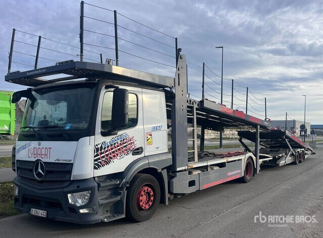 2017 Mercedes-Benz Actros 4x2 Car Carrier Truck - Autotransporter truck: picture 1 2017 Mercedes-Benz Actros 4x2 Car Carrier Truck - Autotransporter truck: picture 1
