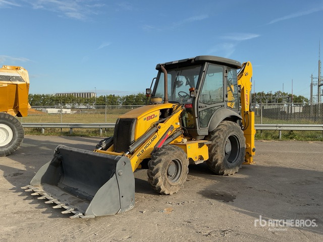 2018 New Holland B80B-SS 4x4 Backhoe Loader - Flail mower/ Mulcher: picture 1 2018 New Holland B80B-SS 4x4 Backhoe Loader - Flail mower/ Mulcher: picture 1