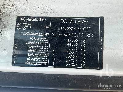 MERCEDES-BENZ AROCS 1939 4x2 - Tractor unit: picture 5 MERCEDES-BENZ AROCS 1939 4x2 - Tractor unit: picture 5