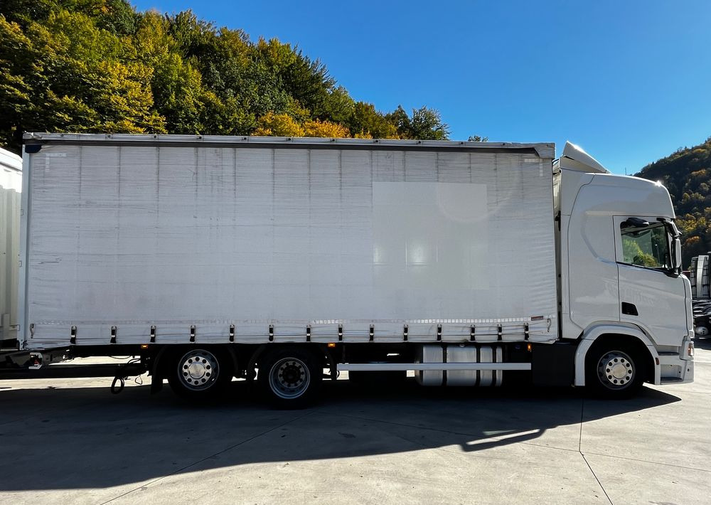 Scania R410 // 2018 // Retarder // Tandem 7.7+7.7 // Przyczepa Krone // Oś podnosozna // - Curtainsider truck: picture 5 Scania R410 // 2018 // Retarder // Tandem 7.7+7.7 // Przyczepa Krone // Oś podnosozna // - Curtainsider truck: picture 5