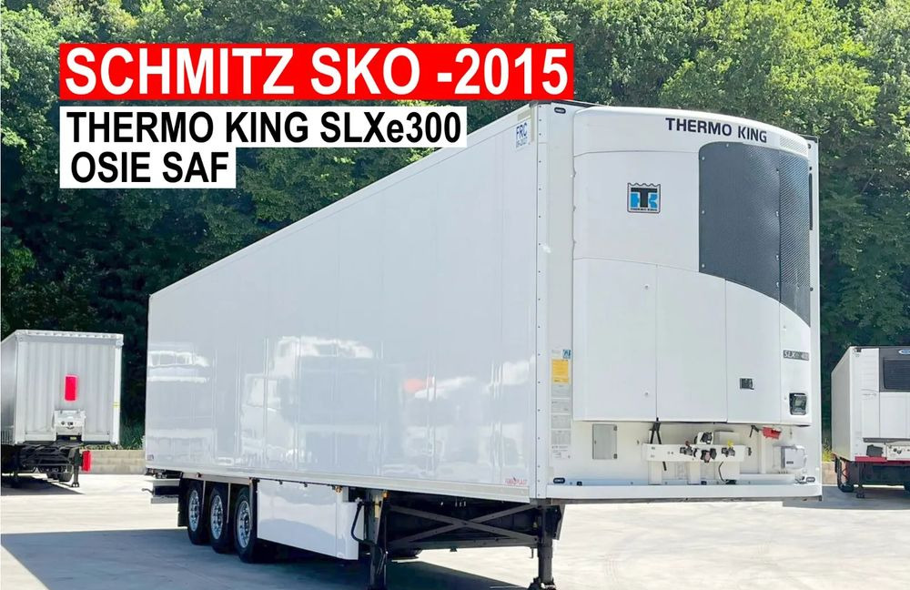 Schmitz Cargobull Chłodnia // Thermo King // Standard // Kosz Paletowy // SAF // - Refrigerator semi-trailer: picture 1 Schmitz Cargobull Chłodnia // Thermo King // Standard // Kosz Paletowy // SAF // - Refrigerator semi-trailer: picture 1