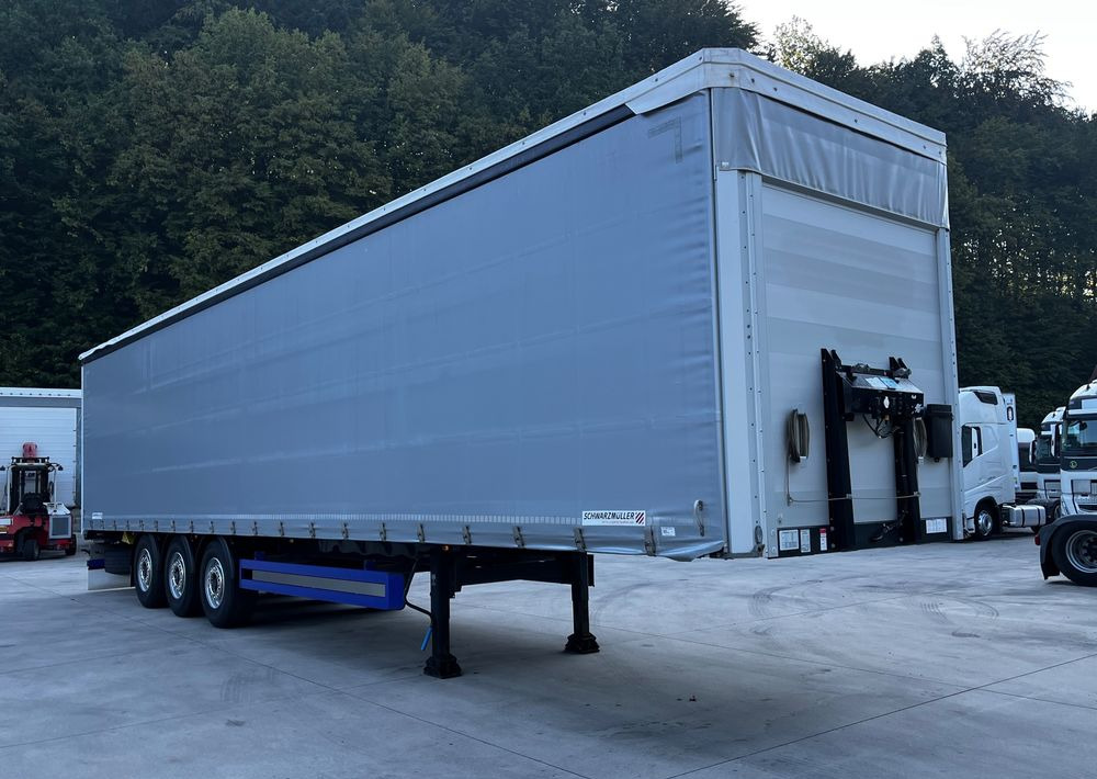 Curtainsider semi-trailer Schwarzmuller Firanka Standard // Oś podnoszona // Jak nowa !! // Mało używana //: picture 12