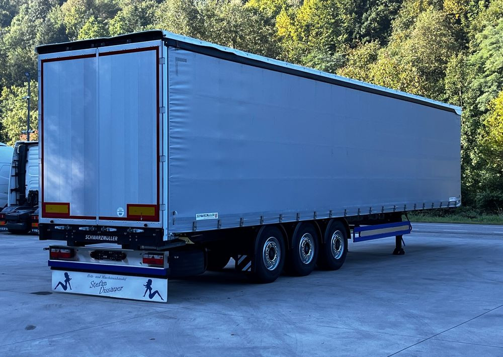 Curtainsider semi-trailer Schwarzmuller Firanka Standard // Oś podnoszona // Jak nowa !! // Mało używana //: picture 10