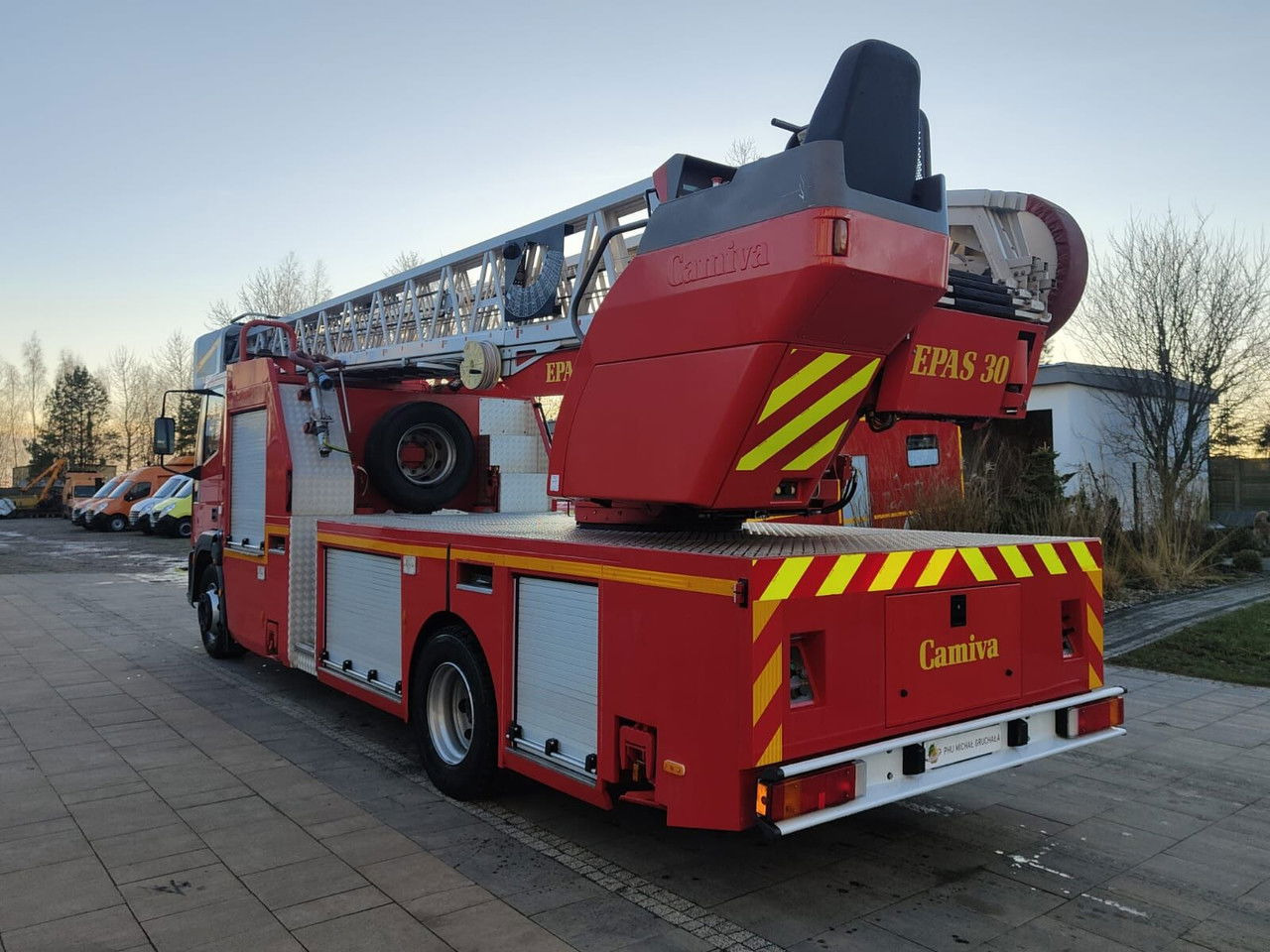 Fire truck Iveco EuroCargo 130 130E24 Drabina 30m Camiva Epas 30 Wóz strażacki: picture 6