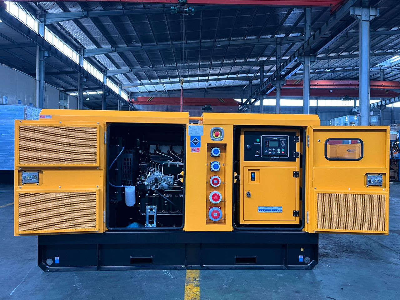 HELVETICA POWER HP030S1ASR 38KVA / 30KW Diesel Stromgenerator SuperSilent - Generator set: picture 5 HELVETICA POWER HP030S1ASR 38KVA / 30KW Diesel Stromgenerator SuperSilent - Generator set: picture 5