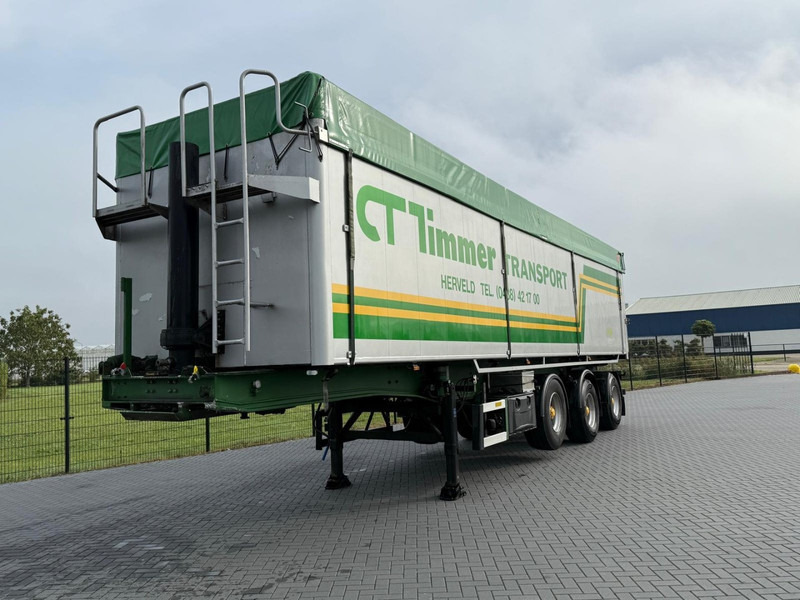 Tipper semi-trailer Bulthuis TATA 23 58m3, LIFT EN STUURAS.: picture 9