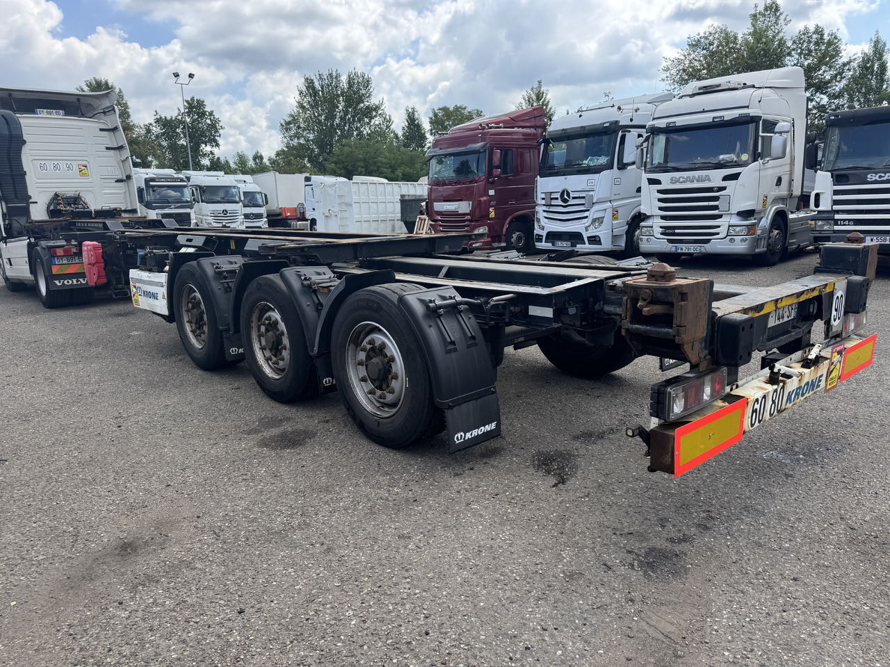 Container transporter/ Swap body semi-trailer for transportation of containers Krone: picture 6