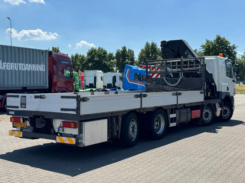 Dropside/ Flatbed truck, Crane truck DAF CF 85.360 8x2*6 HIAB 42T/m Crane: picture 9