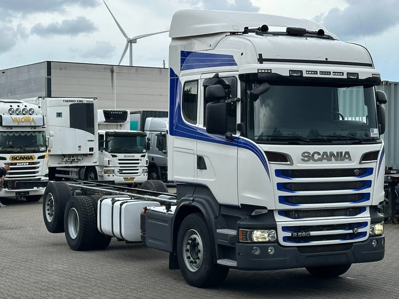 Scania R580 V8 6x2*4 Chassis Retarder Full Air 4.90 Wb Euro 6 - Cab chassis truck: picture 3 Scania R580 V8 6x2*4 Chassis Retarder Full Air 4.90 Wb Euro 6 - Cab chassis truck: picture 3