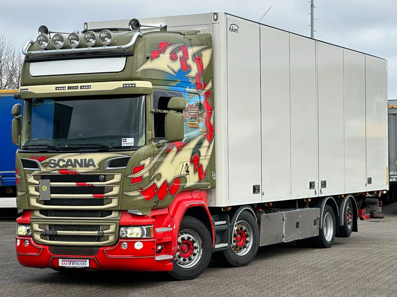 Scania R580 V8 8x2*6 Ekeri Full Side Opening / Retarder / 605 Tkm / Full Air - Box truck: picture 1 Scania R580 V8 8x2*6 Ekeri Full Side Opening / Retarder / 605 Tkm / Full Air - Box truck: picture 1