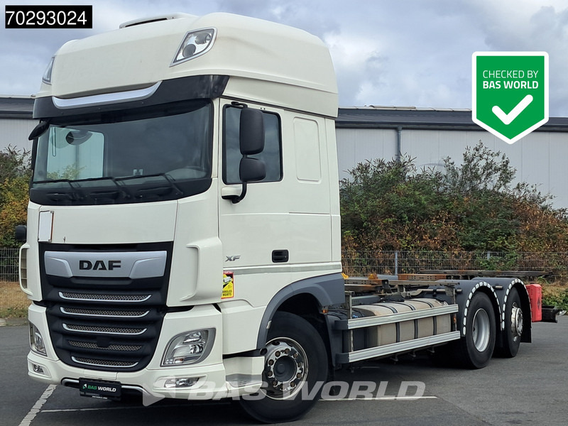 DAF XF 480 6X2 SSC FAN Retarder Lift-Lenkachse ACC LED Euro 6 - Container transporter/ Swap body truck: picture 1 DAF XF 480 6X2 SSC FAN Retarder Lift-Lenkachse ACC LED Euro 6 - Container transporter/ Swap body truck: picture 1