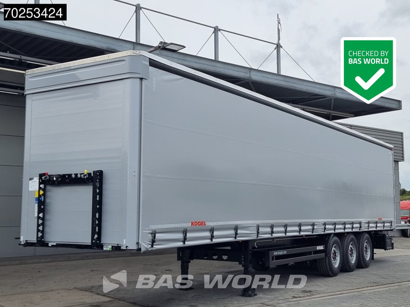 Kögel S24-1 3 axles NEW Hefdak liftas - Curtainsider semi-trailer: picture 1 Kögel S24-1 3 axles NEW Hefdak liftas - Curtainsider semi-trailer: picture 1