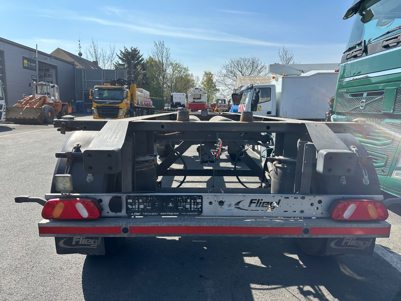 Fliegl ZWP 180 *Reifen TOP* - Container transporter/ Swap body trailer: picture 5 Fliegl ZWP 180 *Reifen TOP* - Container transporter/ Swap body trailer: picture 5