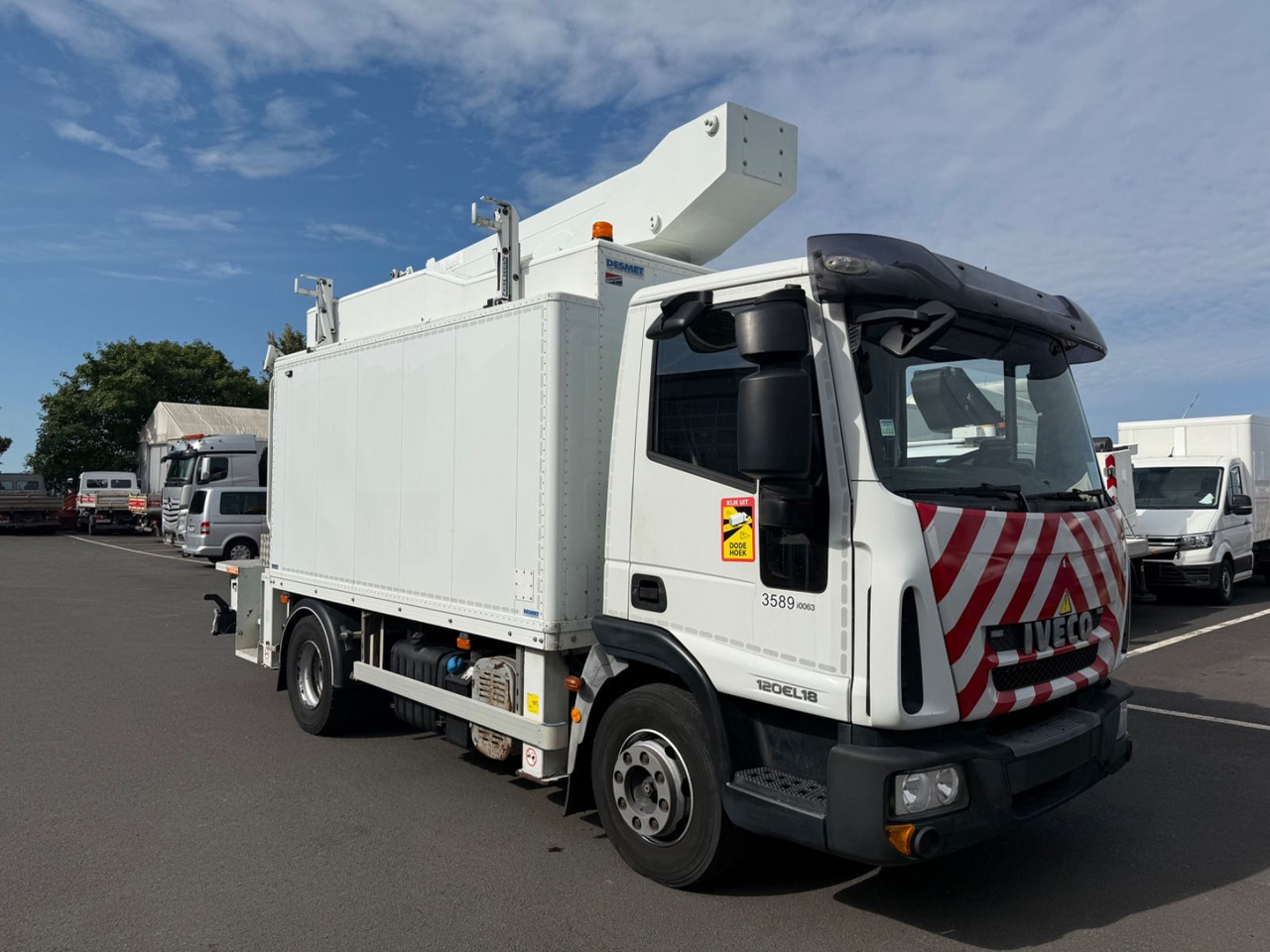 Iveco Eurocargo 120E18 E5/15m/Comet 151TAL - Truck mounted aerial platform: picture 2 Iveco Eurocargo 120E18 E5/15m/Comet 151TAL - Truck mounted aerial platform: picture 2