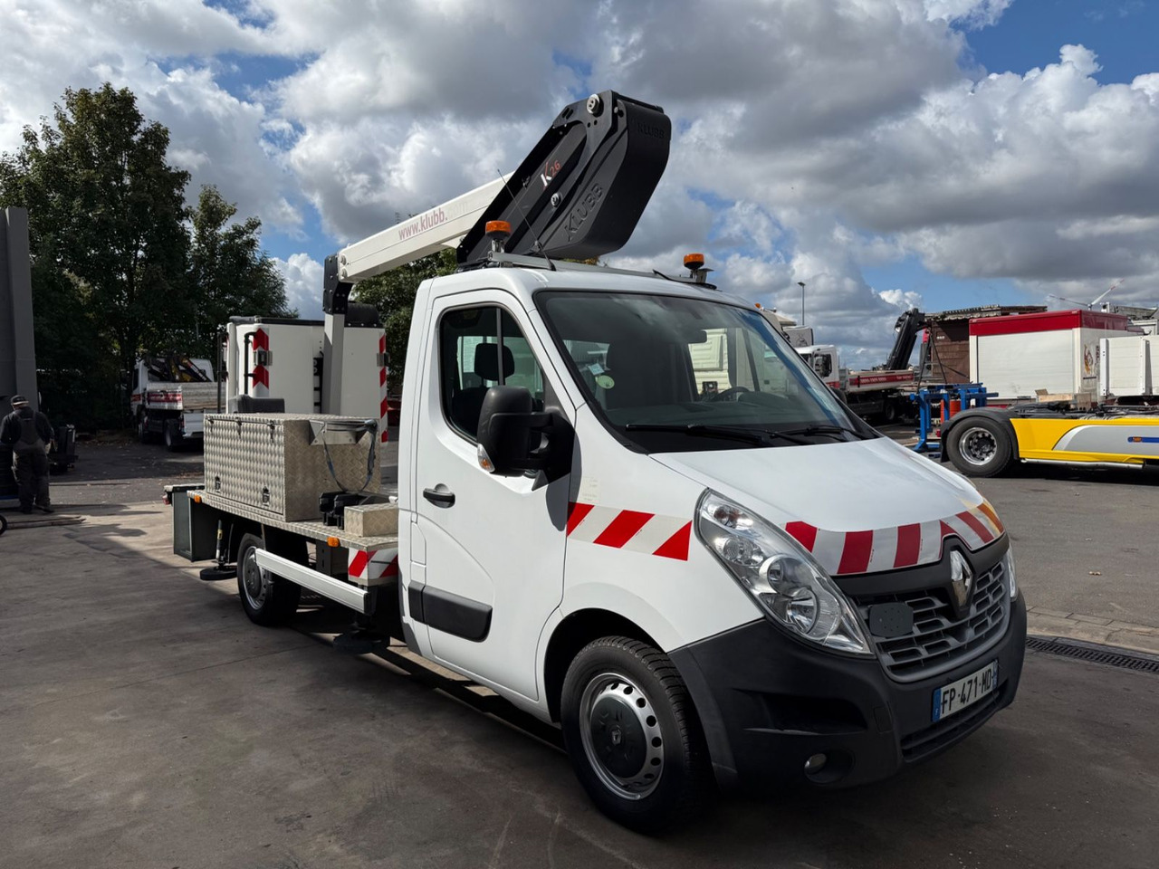 Renault Master III Steiger Klubb K26 / 11,2m / 200Kg - Truck mounted aerial platform: picture 3 Renault Master III Steiger Klubb K26 / 11,2m / 200Kg - Truck mounted aerial platform: picture 3