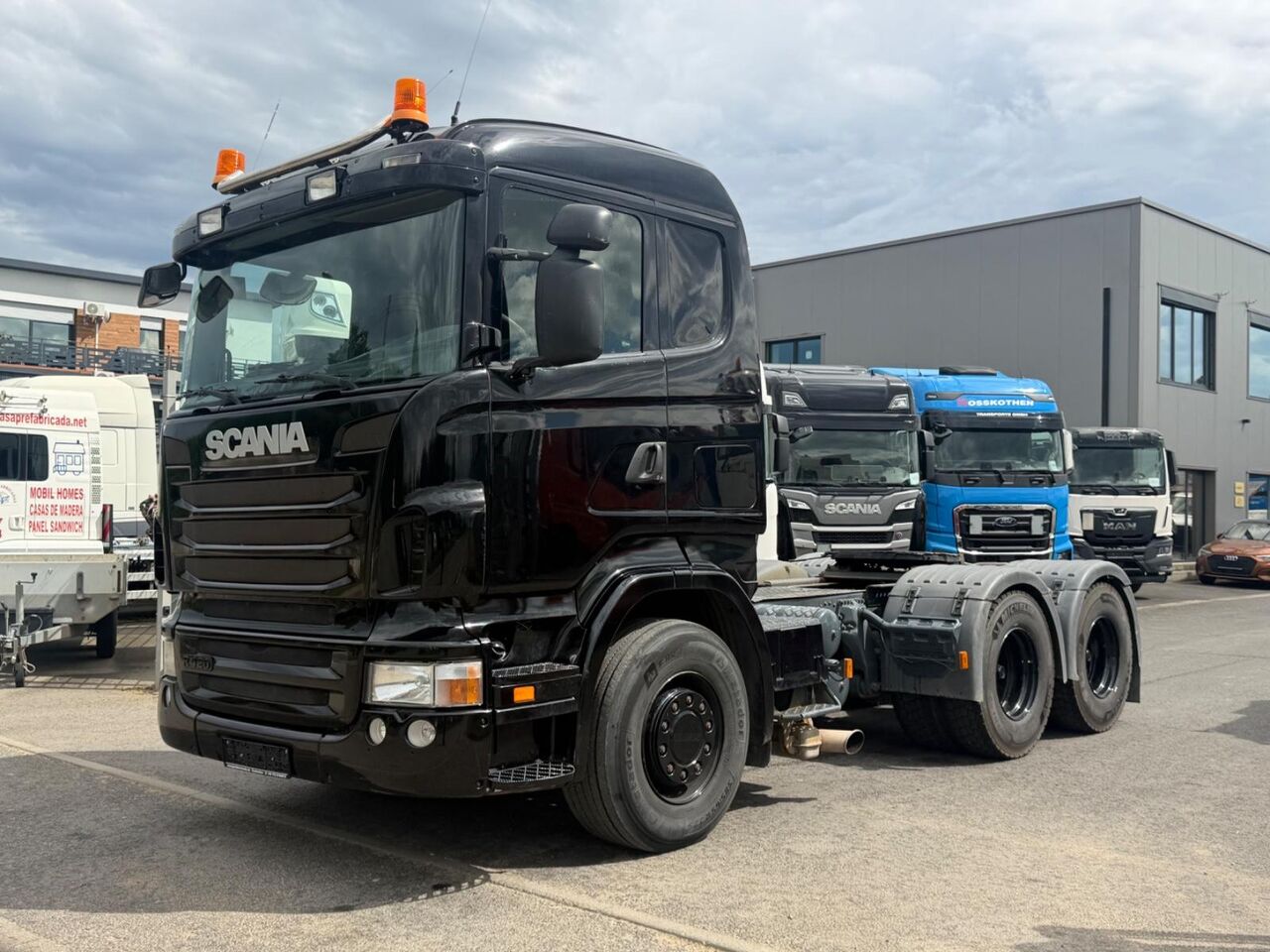 Scania R420 6x4 Blatt/Luft, PTO, Klima, Manuell - Tractor unit: picture 1 Scania R420 6x4 Blatt/Luft, PTO, Klima, Manuell - Tractor unit: picture 1