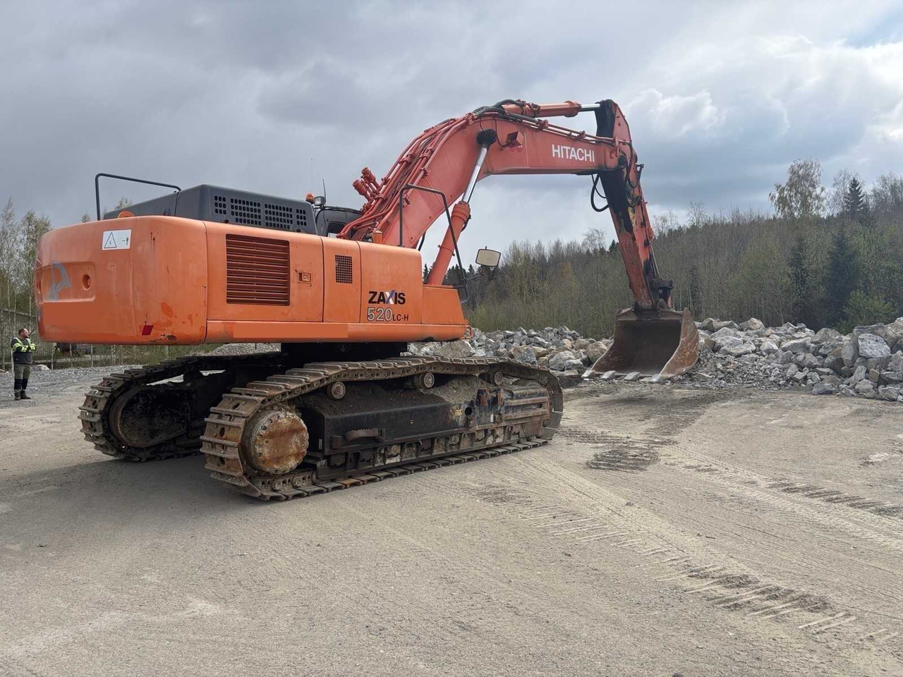 Hitachi Zaxis 520 LV-H crawler excavator - Crawler excavator: picture 3 Hitachi Zaxis 520 LV-H crawler excavator - Crawler excavator: picture 3