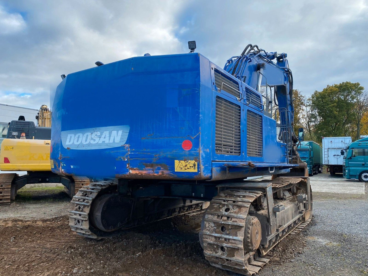 Crawler excavator Doosan DX700 LC LO BIG  Develon Kettenbagger TL + OQ120: picture 10
