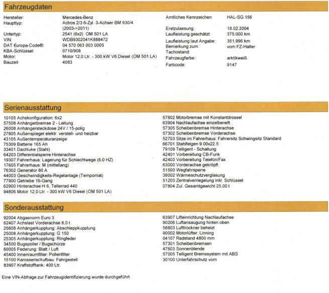 Hook lift truck, Crane truck Mercedes-Benz Actros 6-Zyl. 2541 HMF KRAN ABROLLKIPPER: picture 29