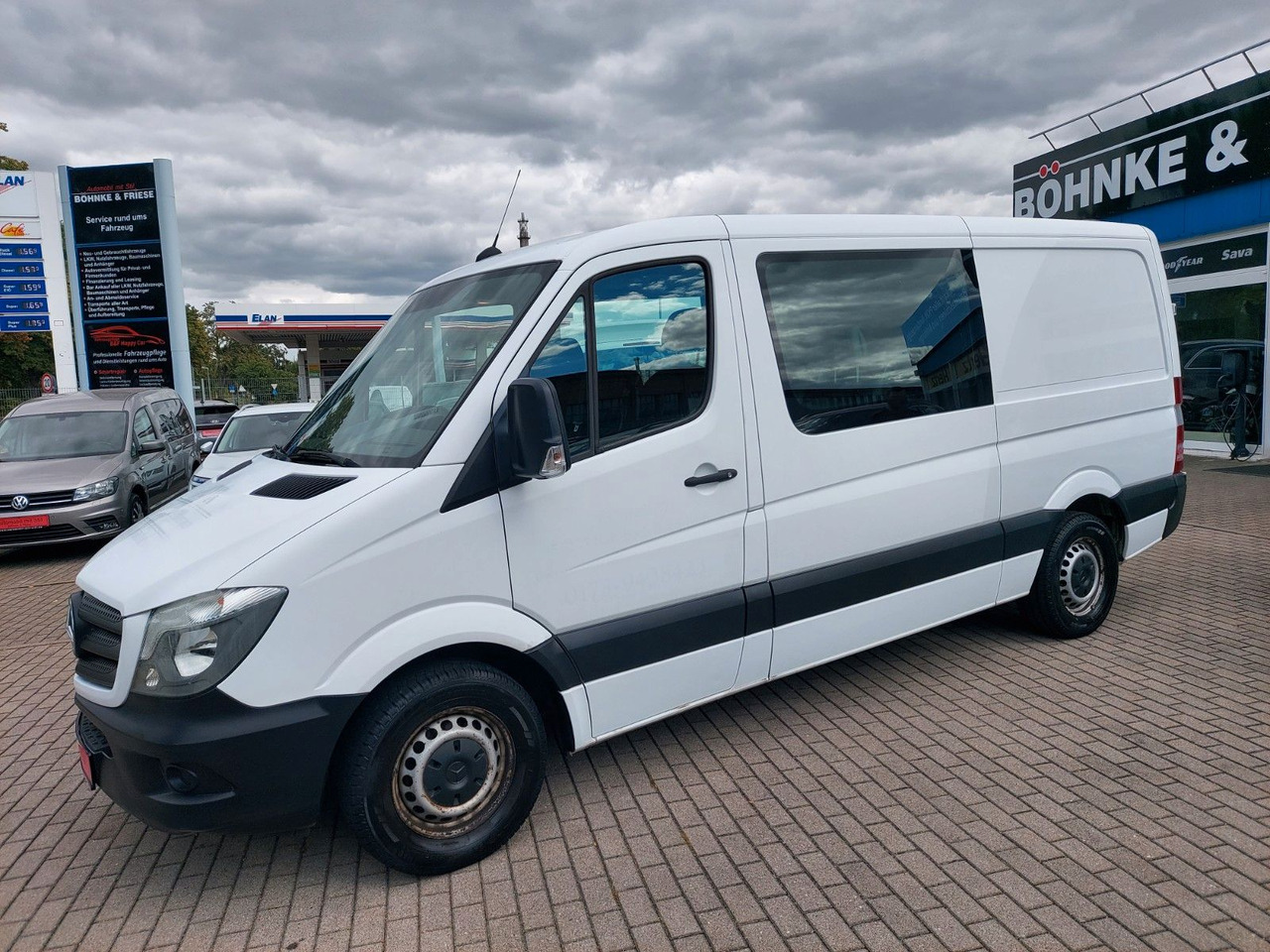 Passenger van Mercedes-Benz Sprinter II Kasten 314 CDI Mixto 6 Sitze: picture 10