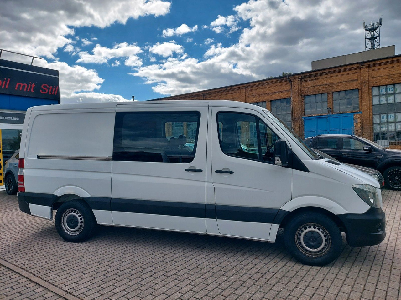 Passenger van Mercedes-Benz Sprinter II Kasten 314 CDI Mixto 6 Sitze: picture 11