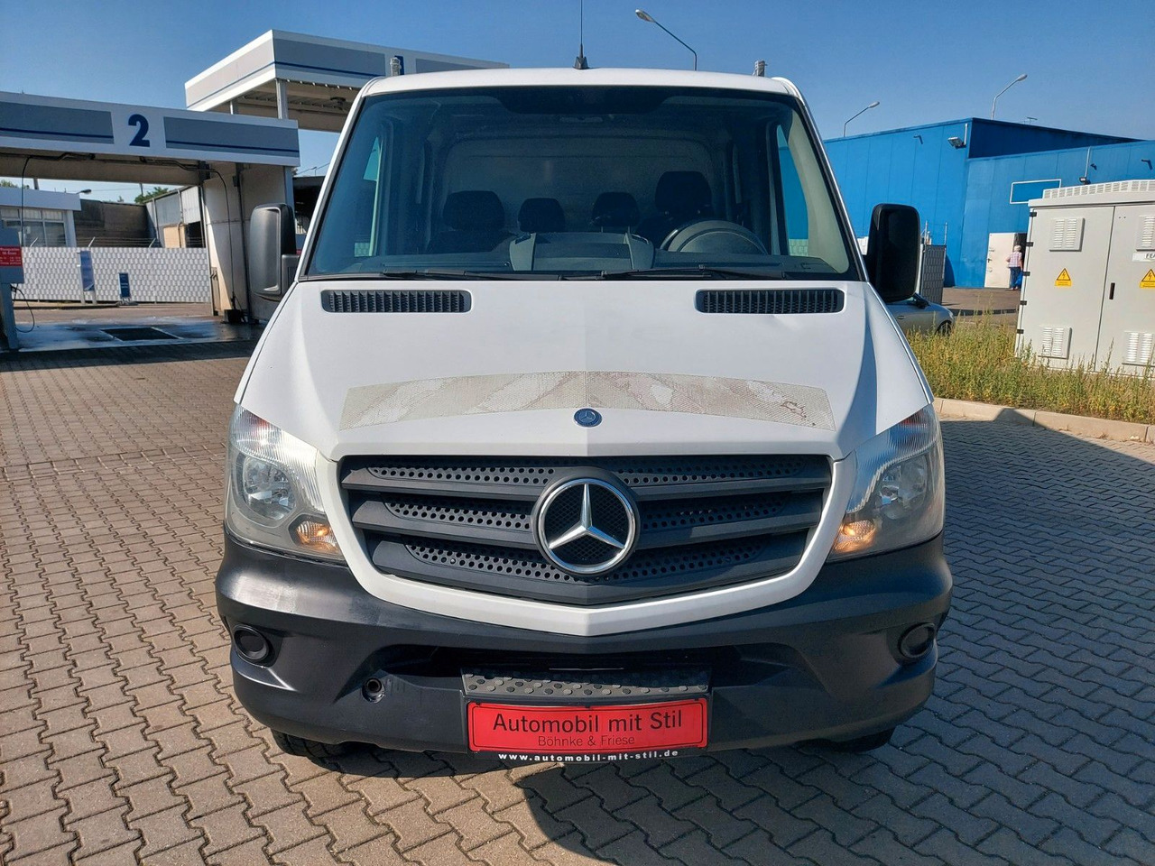 Mercedes-Benz Sprinter II Pritsche DoKa 316 4X4 6Sitze Klima - Curtain side van, Combi van: picture 2 Mercedes-Benz Sprinter II Pritsche DoKa 316 4X4 6Sitze Klima - Curtain side van, Combi van: picture 2