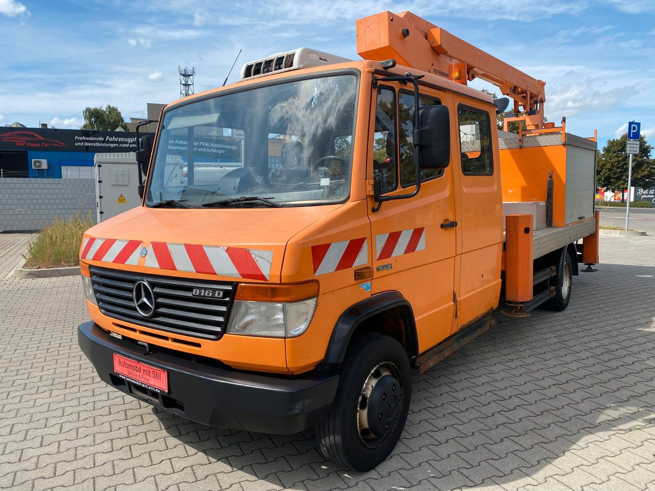 Mercedes-Benz VARIO 816D 4x4 HUB Steiger Ruthmann K130 - Truck mounted aerial platform: picture 5 Mercedes-Benz VARIO 816D 4x4 HUB Steiger Ruthmann K130 - Truck mounted aerial platform: picture 5